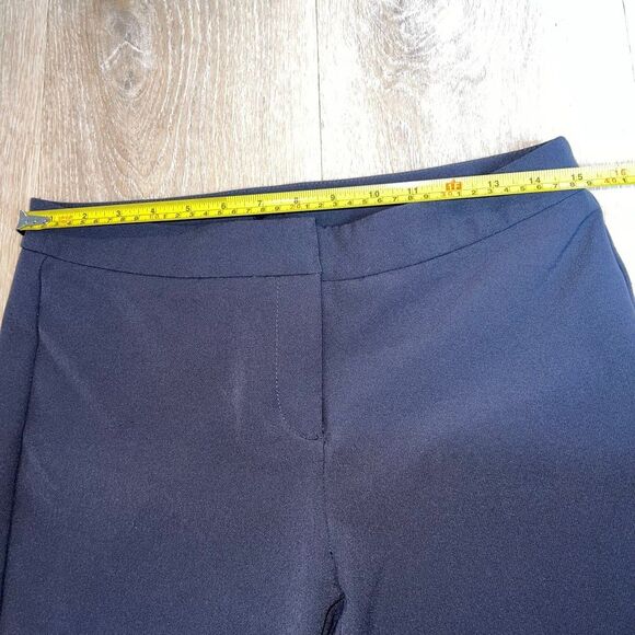Worthington Navy Modern Fit Trousers Fitted Pants Professional Career Women’s 6 - Picture 6 of 12